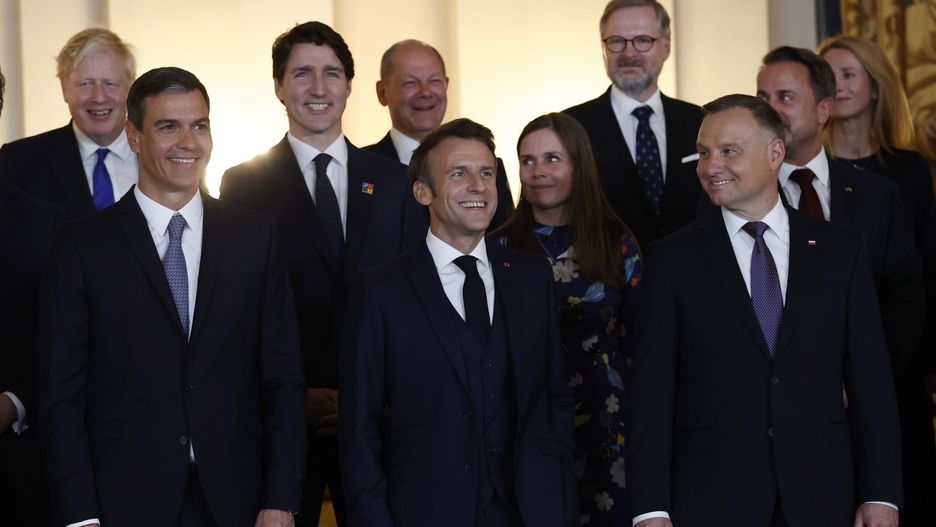 Andrzej Duda podczas szczytu NATO w Madrycie