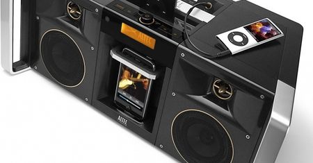 Cyfrowy boombox dla iPoda