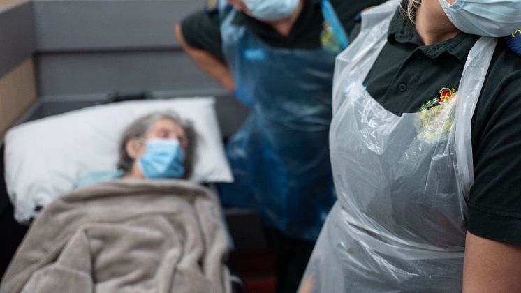 koronawirus covid-19 szpital papieros