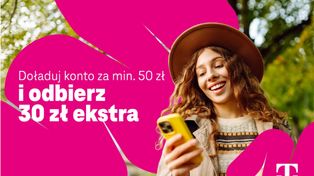 T-Mobile daje 30 zł za doładowanie. Do startera dorzuca hot doga z Żabki