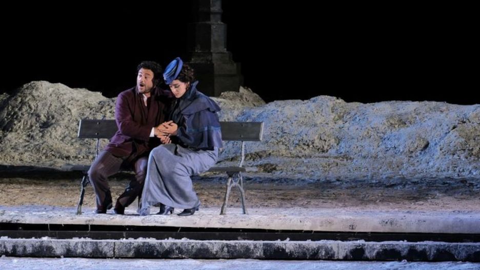 Vittorio Grigòlo (Rudolf) i Juliana Grigoryan (Mimi) .