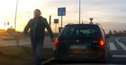 Wysiadł z auta, by pouczyć o suwaku. Nie miał racji, a sprawą zajmuje się policja