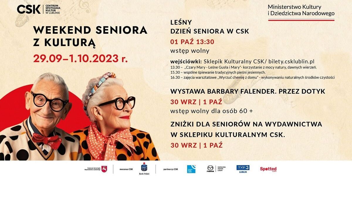 Grafika Dzień seniora w CSK