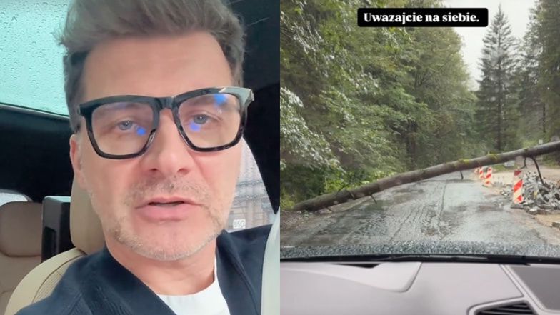 Tomasz Kammel pokazał skutki powodzi na Instagramie