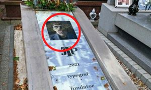 Szedł Aleją Zasłużonych. Aż przystanął i zaczął nagrywać. Spójrzcie