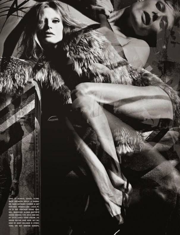 Małgorzata Bela w Vogue Italia