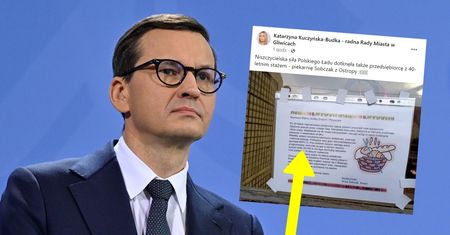 "Absurd i katastrofa". Żona Budki pokazała zdjęcie z Gliwic