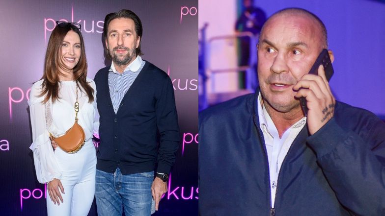 Odstawiony Tomasz Iwan i była ukochana Przemysława Salety paradują na premierze erotycznej "Pokusy" (ZDJĘCIA) 