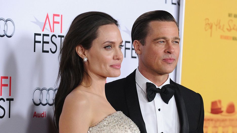 Angelina Jolie i Brad Pitt jeszcze za czasów ich małżeństwa.