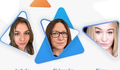 Izabela Kozicka, Aleksandra Osińska i Kinga Balcerak w Sigma Bis