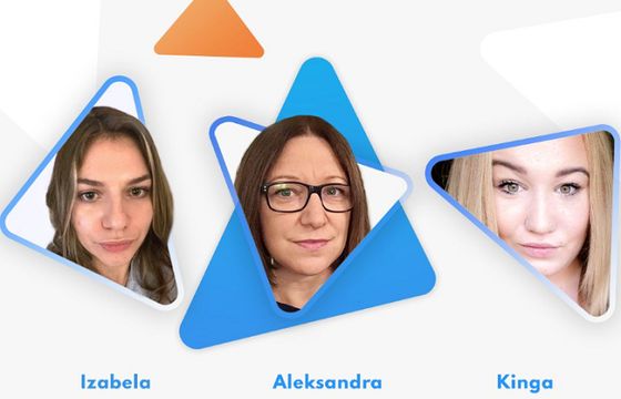 Izabela Kozicka, Aleksandra Osińska i Kinga Balcerak w Sigma Bis