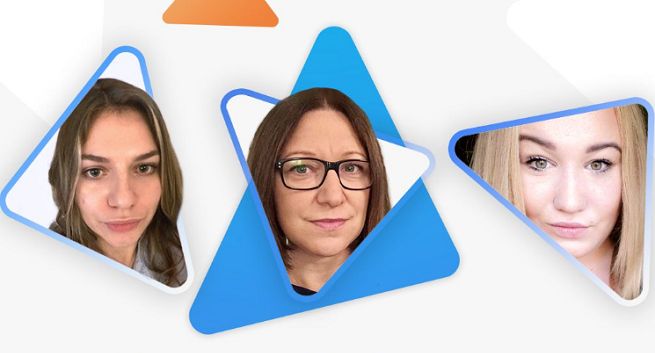 Izabela Kozicka, Aleksandra Osińska i Kinga Balcerak w Sigma Bis