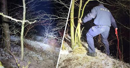 Ze spaceru wrócił tylko pies. Policjant poszedł z liną za 20-latkiem