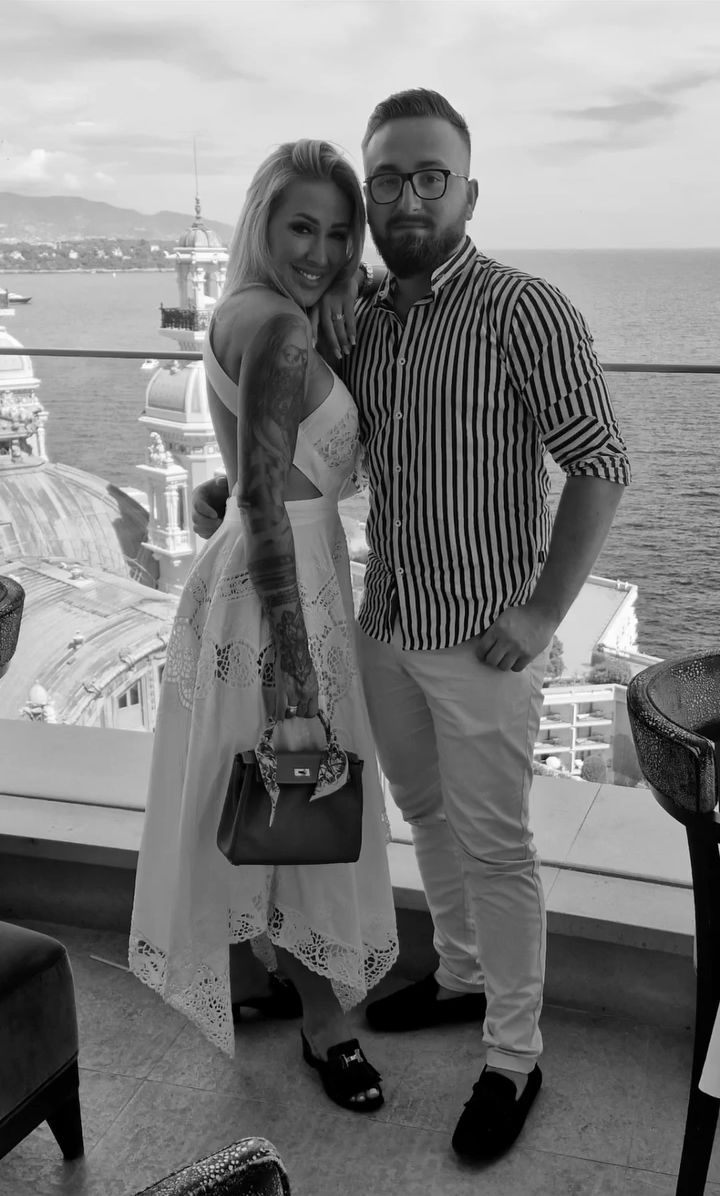 Sylwia Peretti z synem