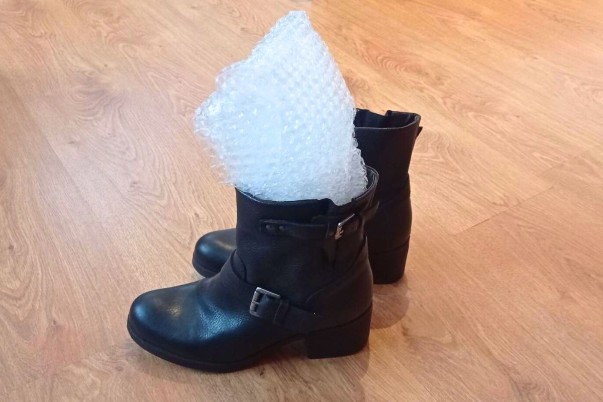 Discover the secret to preserving winter boots and bags for longer: Bubble wrap