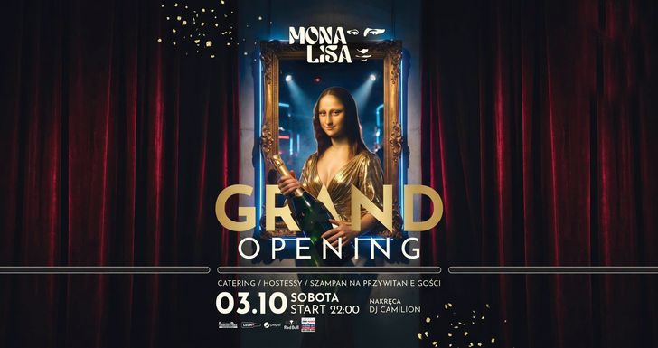 Mona Lisa Club w Płocku. Wielkie otwarcie już 3 października!