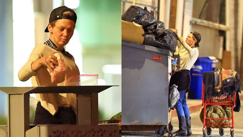 Loni Willison przeszukuje kubły na śmieci