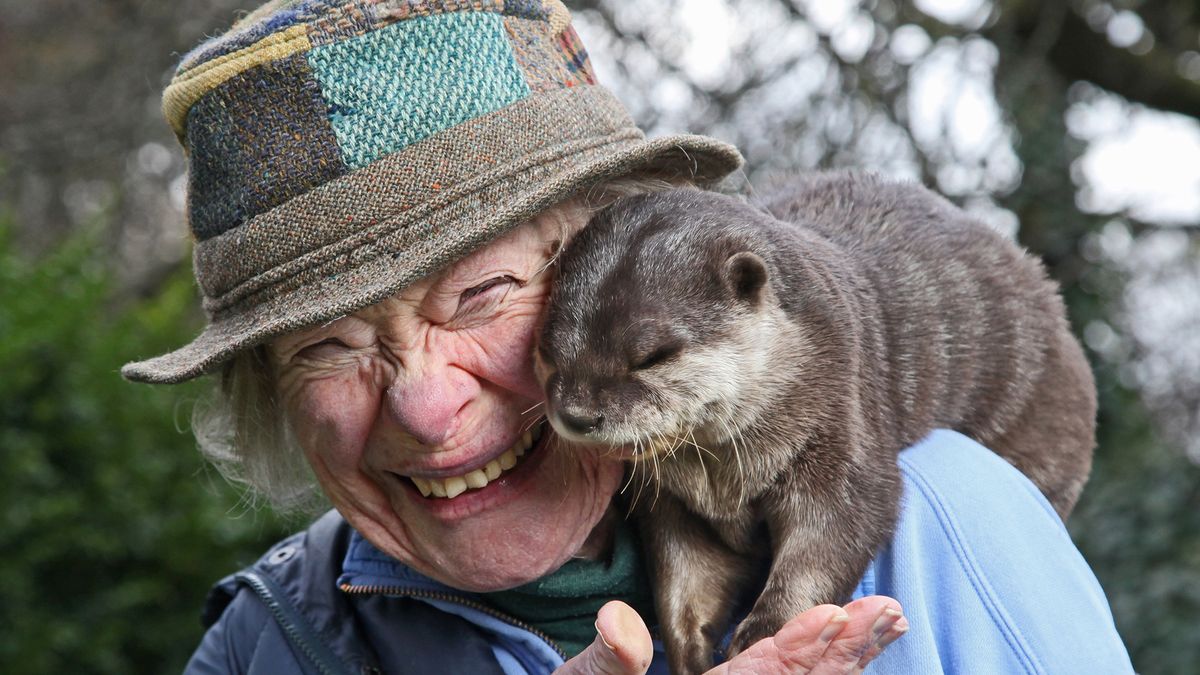 Staruszka i wydra, czyli wyjątkowa przyjaźń na zdjęciach 1