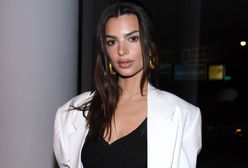 Emily Ratajkowski pokazała dekolt. Świeżo upieczona mama miała wolny wieczór