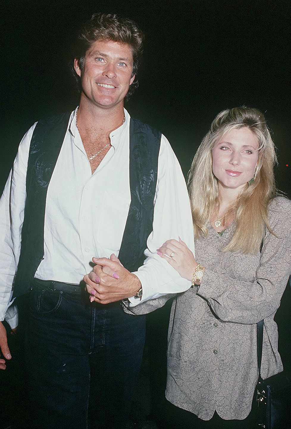 David Hasselhoff i Pamela Bach