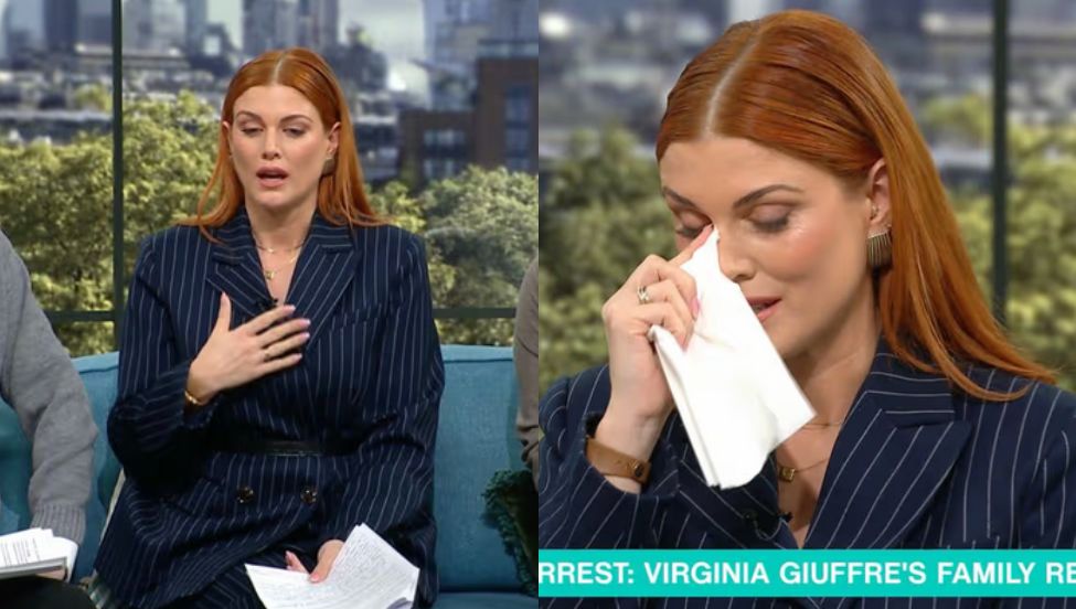 Ashley James w "This Morning"