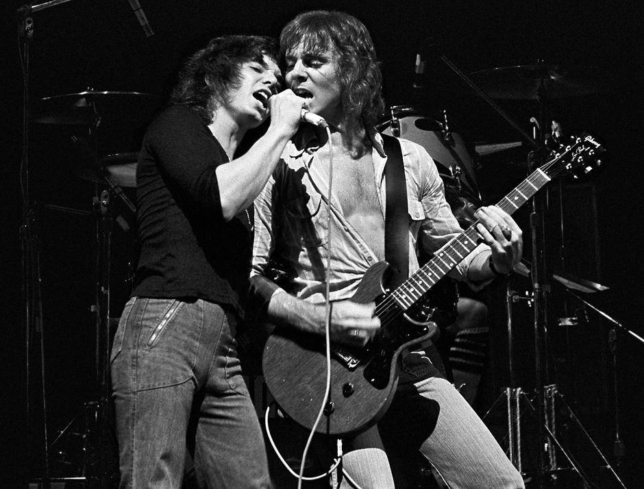 Robert "Bob James" i Ronnie Montrose w 1975 roku (fot. Getty Images)