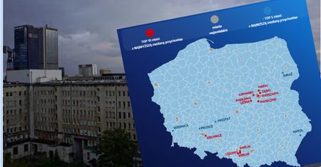 "Enklawy bogactwa" w Polsce. Tam mieszkają najzamożniejsi [MAPA]