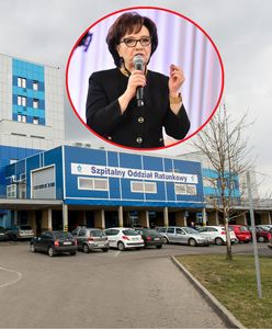 Mąż Elżbiety Witek na OIOM-ie. Szpital reaguje