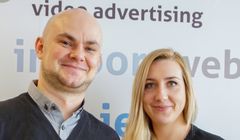 Marcin Muszkiet i Joanna Dutkowska w BE Media