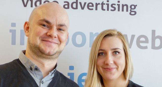 Marcin Muszkiet i Joanna Dutkowska w BE Media