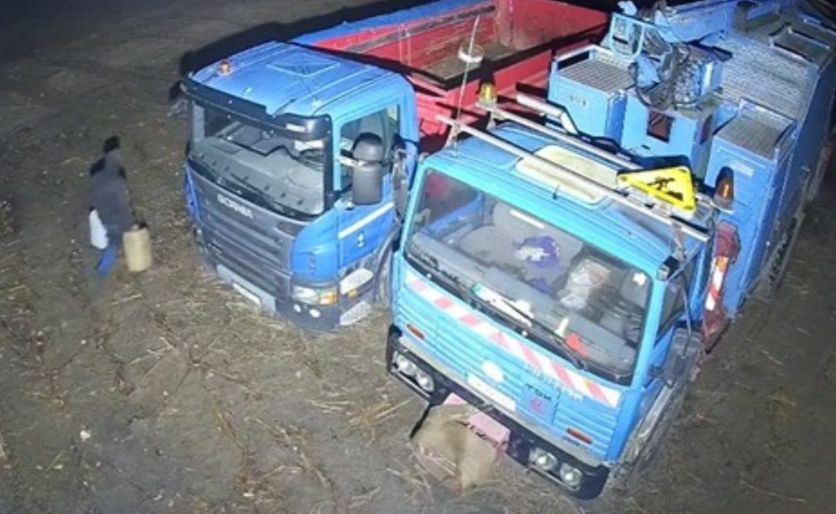 Gostyń: Włamał się do baku ciężarówki i ukradł 70 litrów paliwa