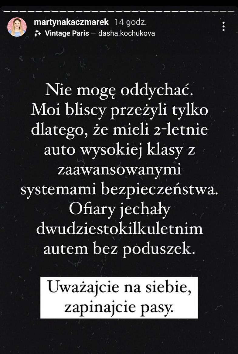 Wcześniejszy wpis Martyny Kaczmarek 