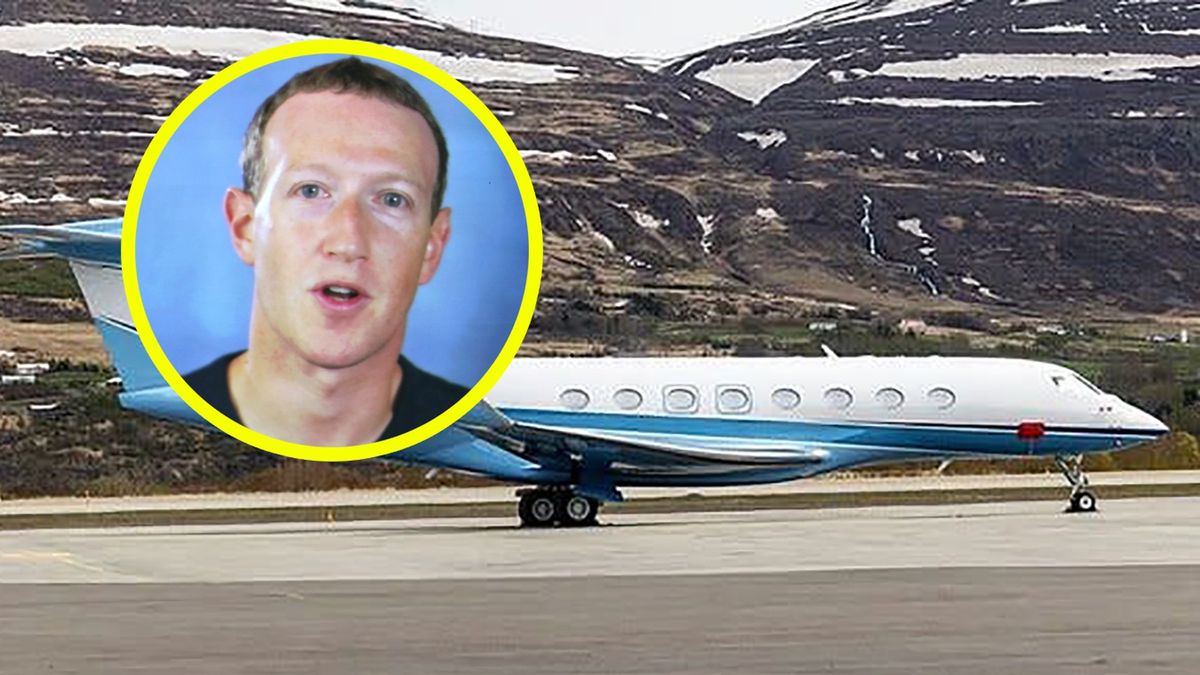 Nastolatek wyśledził samolot założyciela Facebooka Marka Zuckerberga