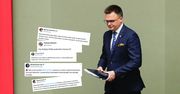 "Kolejny Polak poleciał w kosmos". Nie milkną echa słów Hołowni