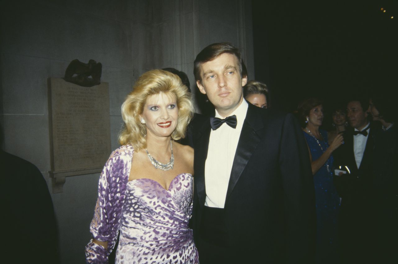 Ivana i Donald Trumpowie w 1985 roku