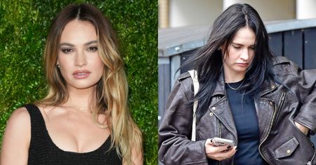 TOTALNIE ODMIENIONA Lily James spaceruje ulicami Londynu. Poznalibyście ją?