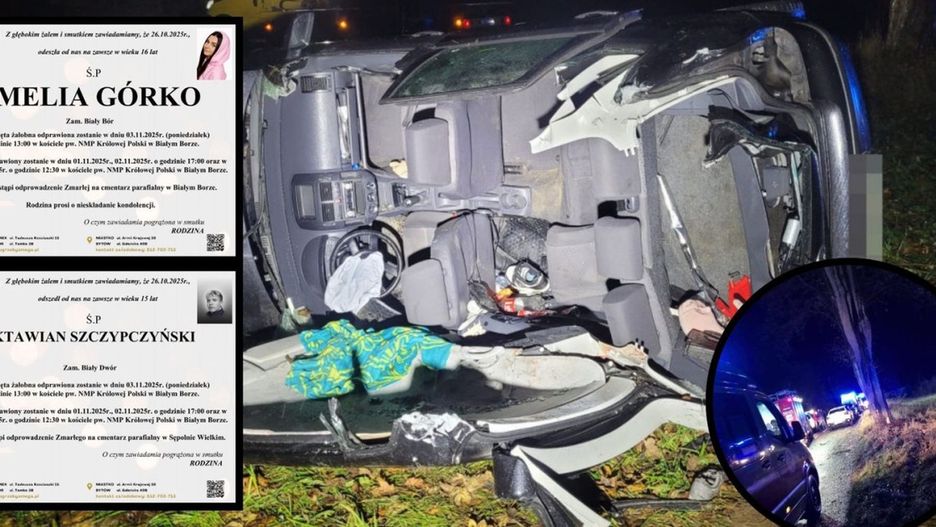 Amelia i Oktawian zginęli w tragicznym wypadku
