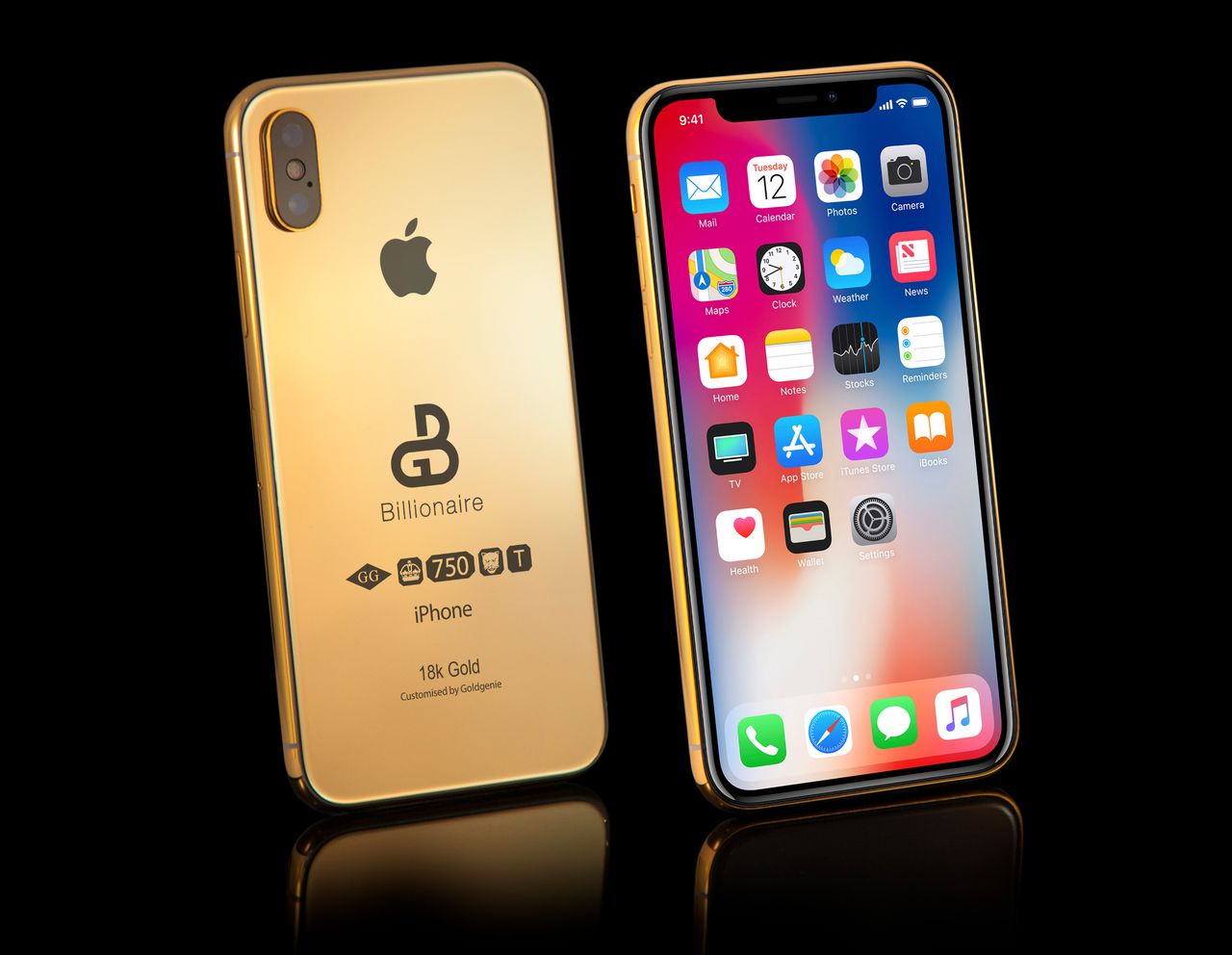 iPhone Xs – Billionaire Solid Gold edition