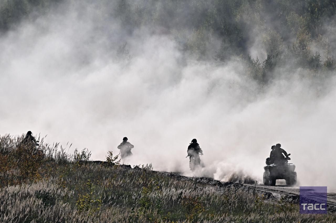 Władimir Putin na manewrach Zapad-2025