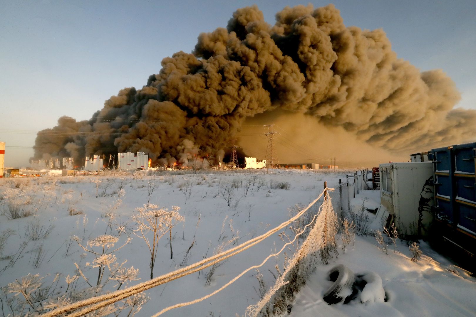 Wielki pożar w Rosji. Strażacy "negocjują pomoc"
