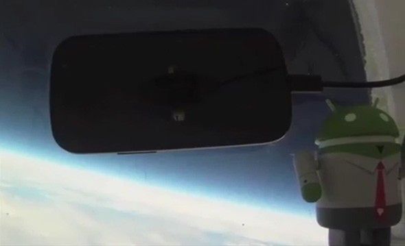 Google Nexus S wysłany w stratosferę [wideo]