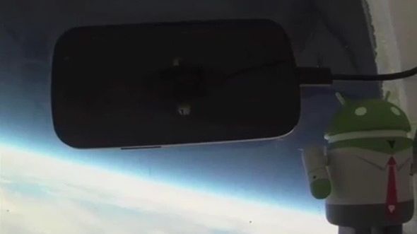 Google Nexus S wysłany w stratosferę [wideo] 1