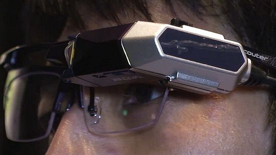 AiRScouter - wyświetla obraz na siatkówkę oka 1