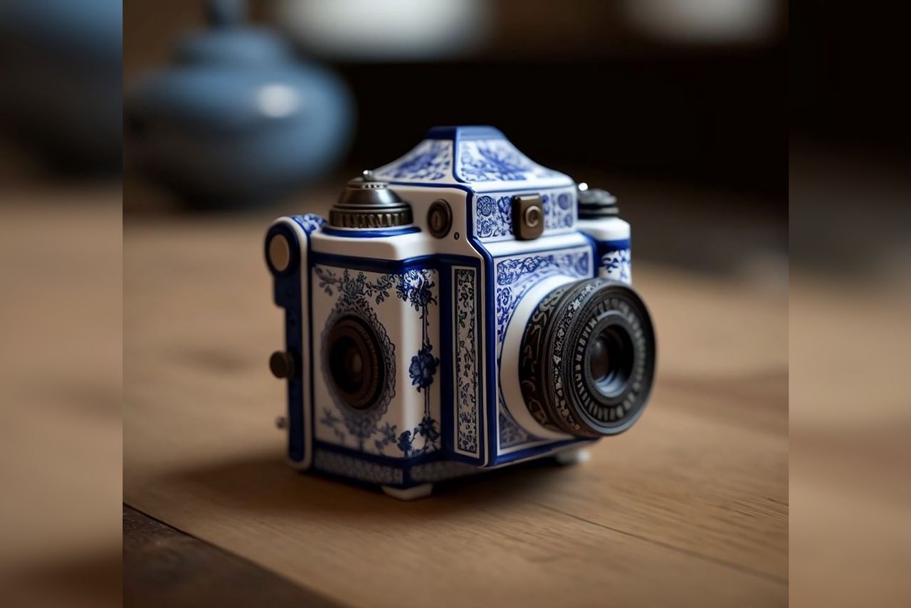 Mathieu Stern wygenerował przepiękne "ceramiczne" aparaty za pomocą Midjourney.