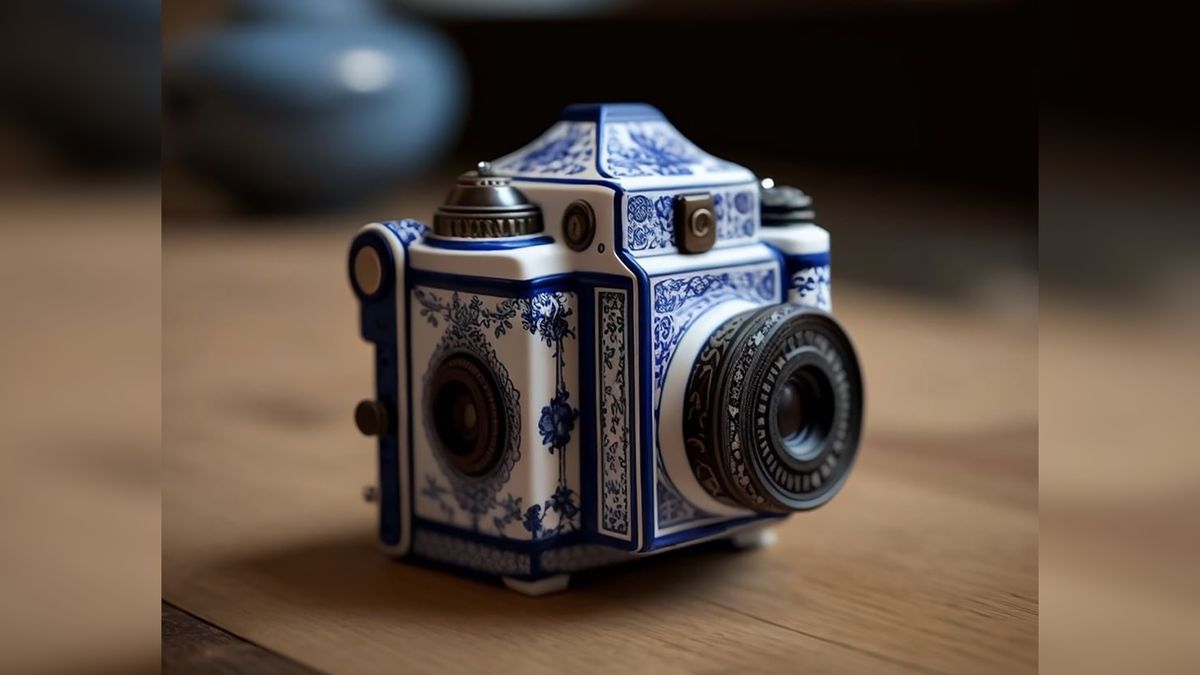 Mathieu Stern wygenerował przepiękne "ceramiczne" aparaty za pomocą Midjourney.