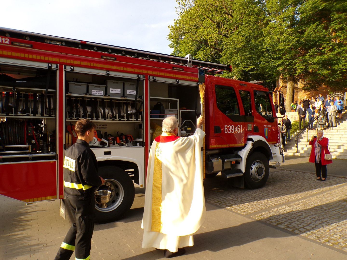 Uroczystości strażackie w Łeknie - 10 maj 2025 