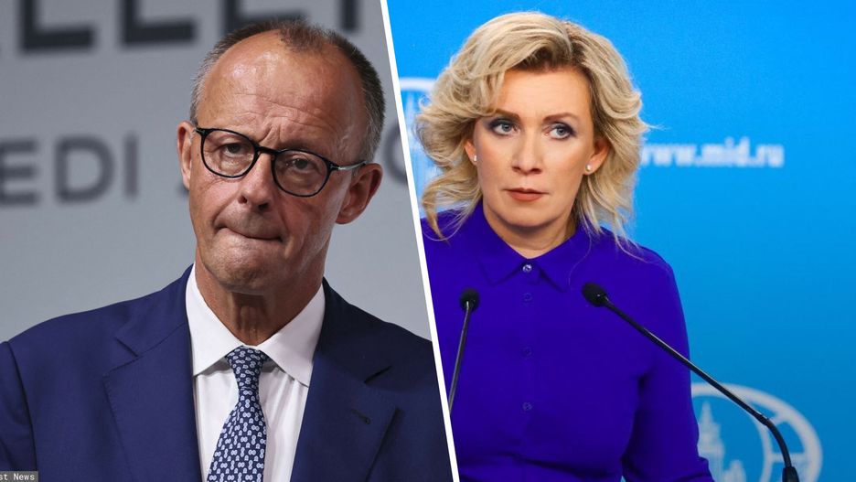 Friedrich Merz / Maria Zacharowa 