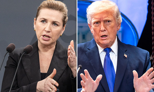 Trump wysyła do Grenlandii okręt szpitalny. Premier Danii reaguje