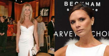 Beckham zaprojektuje suknię ślubną Aniston?!