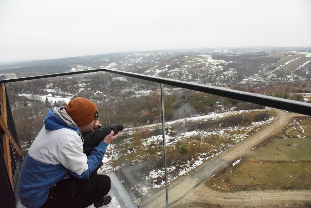 Pruchnik: Panorama zimą mimo braku śniegu wciąż zachwyca